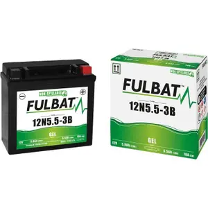Batería Fulbat 12N5.5-3B Gel image-1