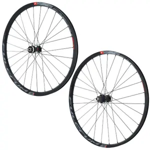 Par de ruedas de casete con eje pasante Fulcrum E-Metal 500 Boost Disc Centerlock Shimano Microspline 12V. 15-110 Et 12-148 30C image-0