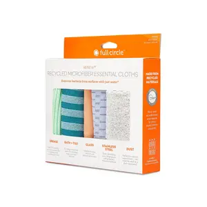 Reusable recycled microfiber towel Full Circle Renew(x5) image-1