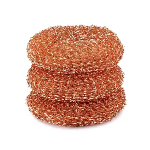 Brosse en cuivre antimicrobiennes Full Circle Lucky Scrubber (x3) image-0