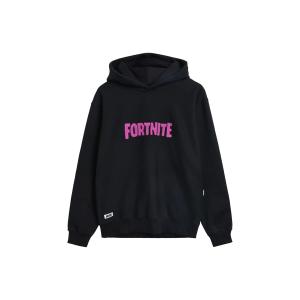 23d09hoo01blk-sweatshirt-a-capuche-fulllife-fortnite-fluffy-obsidian-black