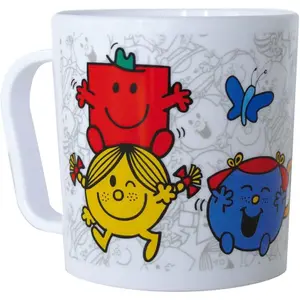 Children's bowl, Water bottle and mug crockery set Fun House Monsieur Madame image-2