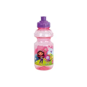 Transparent children's water bottle Fun House Gabby Et La Maison Magique image-1
