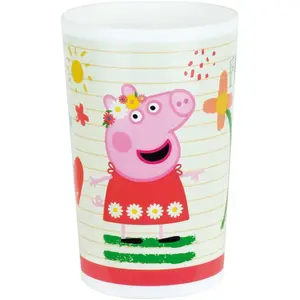 Children's dinnerware set glass soup plate, plate, cutlery and flask Fun House Peppa Pig image-4