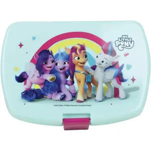 Tableware set, lunch box and insulated backpack for girls Fun House My Little Pony image-5