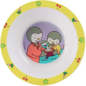Bowl plate set, mug, straw cup and 1 kids' snack box Fun House T'Choupi image-1