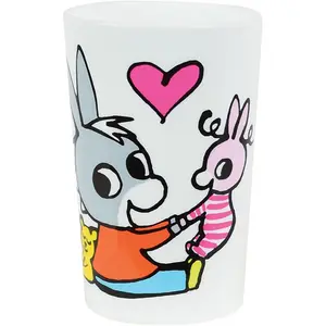 Crockery set glass plates, 2 place settings and child's cuddly toy Fun House Trotro image-3