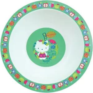 Fun House Hello Kitty Children's Dining Set w/ Soup Plate, Dinner Plate, Bottle, Snack Box & 2 Utensils image-3