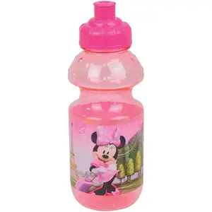 Tableware set glass deep plate, plate, cutlery, water bottle, snack box for girls Fun House Disney Minnie image-6