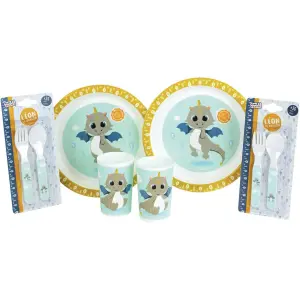 Set vaisselle Fun House Leon le dragon image-0