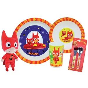Set di stoviglie Fun House Samsam image-0
