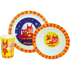 Set di stoviglie Fun House Samsam image-1