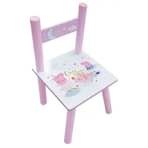 Table d'activités + 1 chaise fille Fun House Peppa Pig dream image-2