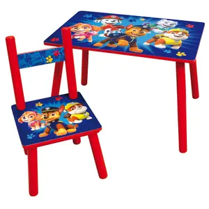 Activity table + 1 children's chair Fun House Pat'Patrouille image-0