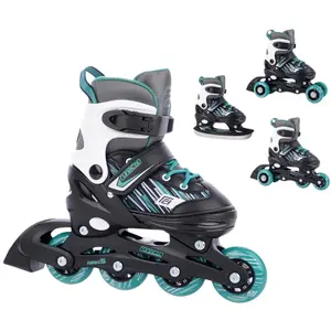 Rolki freeskate dla dzieci FunActiv Trilo 4in1 image-0