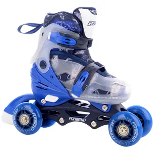 Rolki freeskate dla dzieci FunActiv LED 4in1 image-2