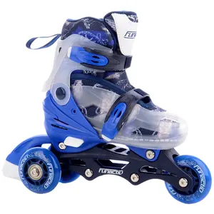 Rolki freeskate dla dzieci FunActiv LED 4in1 image-3