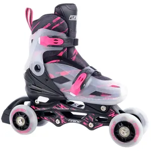 Rolki freeskate dziewczęce FunActiv 4in1 image-2