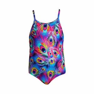 1-piece printed swimsuit for girls Funkita image-0