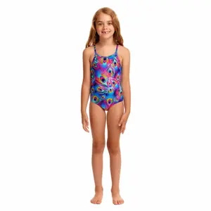 1-piece printed swimsuit for girls Funkita image-1