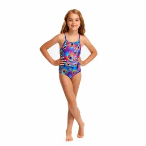 1-piece printed swimsuit for girls Funkita image-3