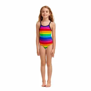1-piece printed swimsuit for girls Funkita image-0