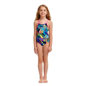 1 piece swimsuit printed baby girl Funkita image-0
