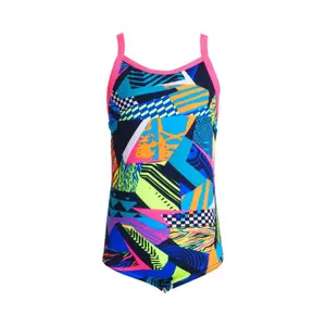 1 piece swimsuit printed baby girl Funkita image-1