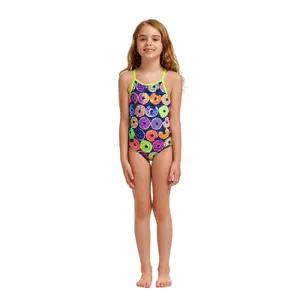 1-piece printed swimsuit for girls Funkita image-0