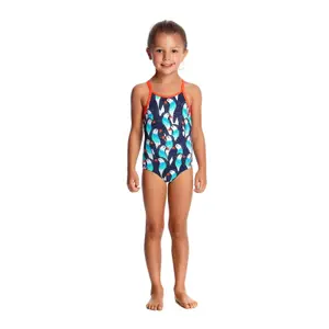 1-piece printed swimsuit for girls Funkita image-0