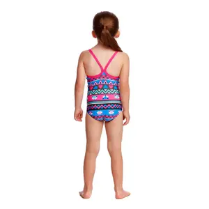 1 piece swimsuit printed baby girl Funkita image-1
