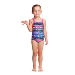 1 piece swimsuit printed baby girl Funkita image-2