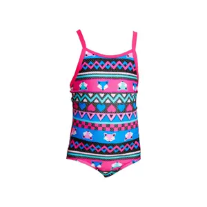 1 piece swimsuit printed baby girl Funkita image-3