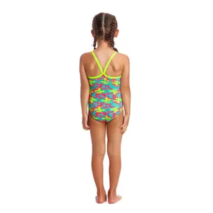 1 piece swimsuit printed baby girl Funkita image-1