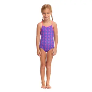1-piece printed swimsuit for girls Funkita image-0
