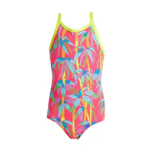 1-piece printed swimsuit for girls Funkita image-2