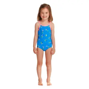 1 piece swimsuit printed baby girl Funkita image-0