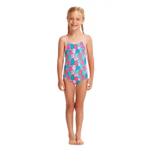 1-piece printed swimsuit for girls Funkita image-0