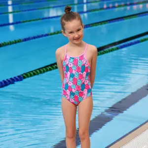 1-piece printed swimsuit for girls Funkita image-2