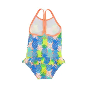 1-piece belted swimsuit for girls Funkita Frill One image-1