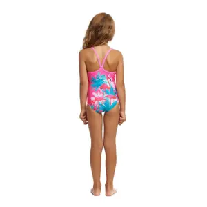 1 piece swimsuit printed baby girl Funkita image-1