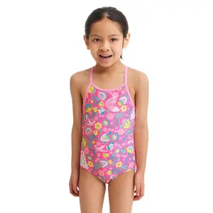 1 piece swimsuit printed baby girl Funkita image-0