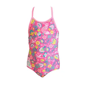 1 piece swimsuit printed baby girl Funkita image-2