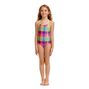 1 piece swimsuit printed baby girl Funkita image-0