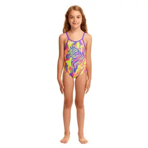 1 piece swimsuit printed baby girl Funkita image-0