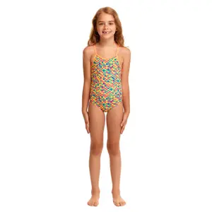 1 piece swimsuit printed baby girl Funkita image-1