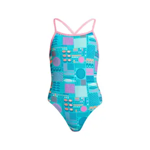 1-piece swimsuit for girls Funkita Tie Mie Tight image-3