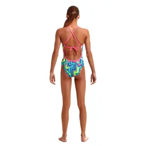 1-piece swimsuit for girls Funkita Tie Me Tight image-1