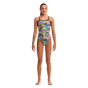 1-piece swimsuit for girls Funkita Tie Me Tight image-0