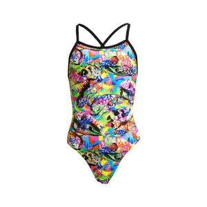 1-piece swimsuit for girls Funkita Tie Me Tight image-3